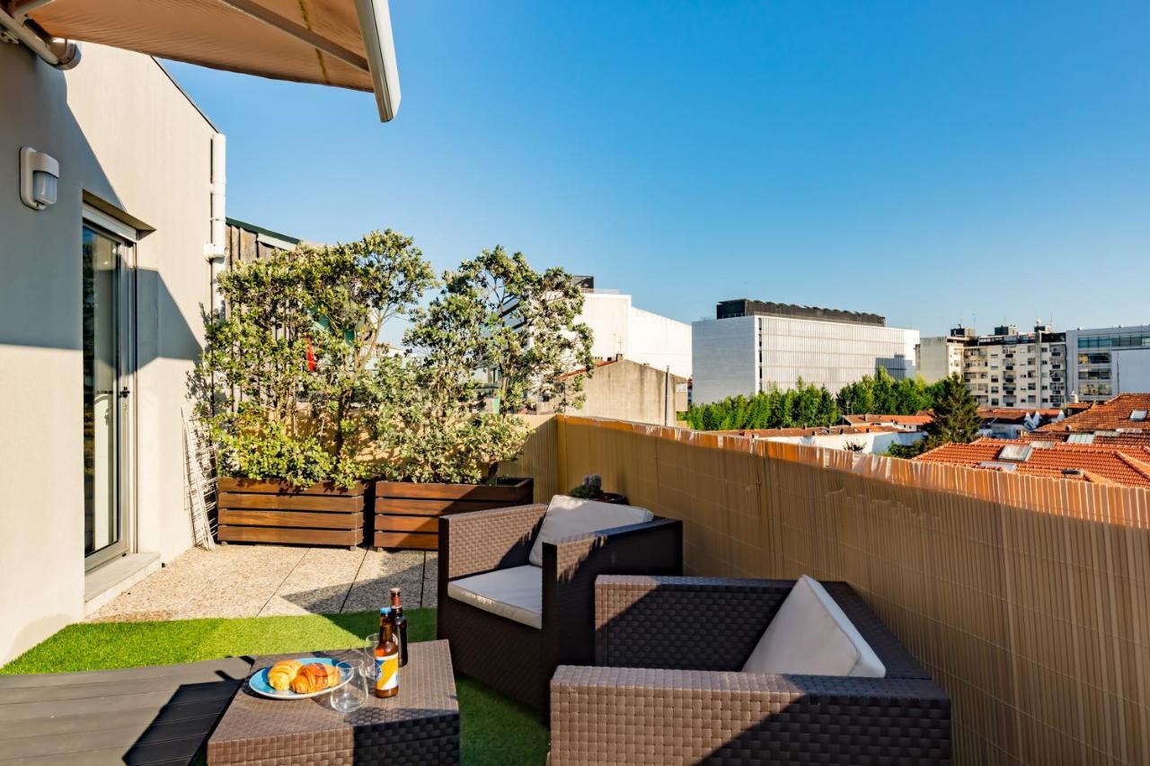 Music Relaxing Apt With Bikes, Terrace & Parking Porto Luaran gambar